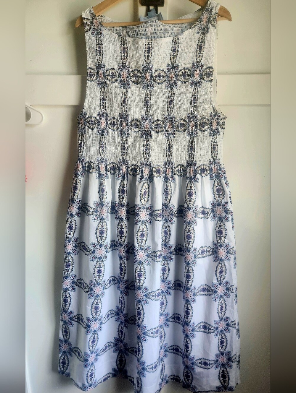 Hill House Home The Cosima Nap Dress Marseille Geo | XXL